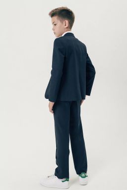 Костюм для мальчика, полуприлегающий (синий) КДД-123 - Бостон фото 3