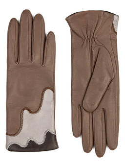 Перчатки женские ш+каш. IS01337 tiramisu/brownie - Eleganzza фото 2