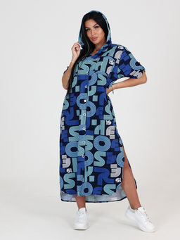 5116 ПЛАТЬЕ ЖЕНСКОЕ (Синий) - А-дина фото 5