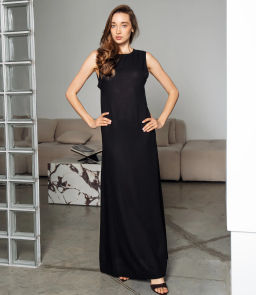 Платье #ОКТ025025, чёрный - Dommod фото 4