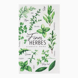 Полотенце кухонное Доляна Fines herbes, 35х60 см, 100% хл, 160г/м2  фото 2