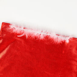 Карнавальный костюм «Новогодняя красавица»: платье, колпак, перчатки, чокер, р-р 42-44, красный