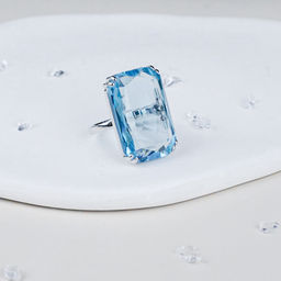 Кольцо Арт. 3V-2428-W - MyGemma фото 3