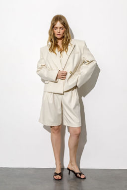 Жакет Pirs 6752 светло-бежевый меланж