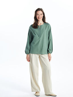 Ka??k Yaka Kad?n Bluz