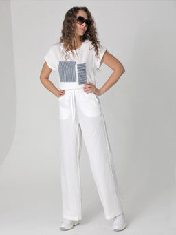 25245 Брюки белый