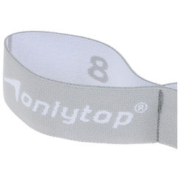 Эспандер-лента эластичная с захватами, 90 х 4 см, цвет серый