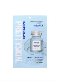 Mask Sheet Ampoule Hyaluronic Acid - Маска ампульная для глубокого увлажнения кожи, 23 гр