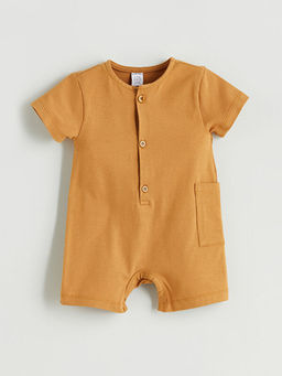 Bisiklet Yaka Basic Erkek Bebek Tulum