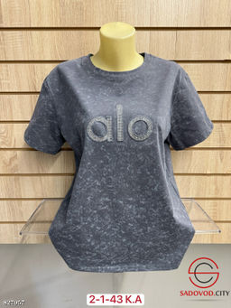 Футболка женская из хлопка