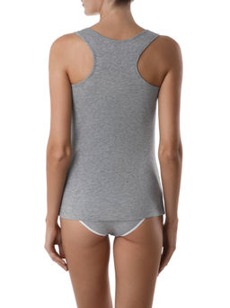 CONTE Майка BASIC LM 646 серый меланж - Conte elegant фото 4