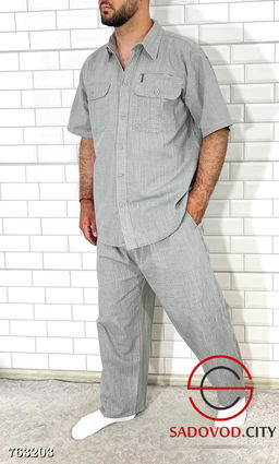 Мужской летний брючный костюм