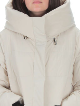 22373 BEIGE Пальто зимнее женское облегченное (150 гр. холлофайбера) - Fashion фото 11