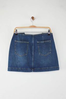 Teen Mavi Kemer Detayl? Mini Denim Etek TWOAW26ET00090