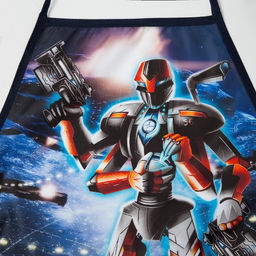 Фартук с нарукавниками детский Этель Робот, 49 х 39 см  фото 8