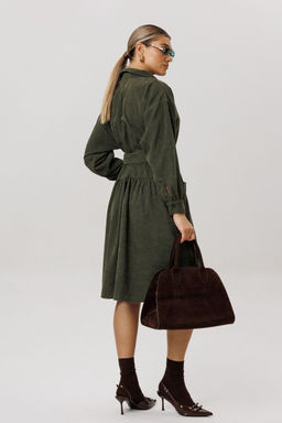 Платье ANELLI 1730 папоротник  фото 3