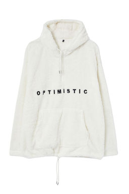 TRENDYOL MAN Ekru Buyuk Beden Oversize/Genis Kesim Kal?n Pelus Sweatshirt TMNAW25AO00024 - Trendyolmilla фото 6
