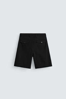 RELAXED FIT BERMUDA SHORTS WITH PLEATS - Zara фото 25