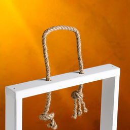 Подарочный ящик «Рамка», 26×4×40 см, деревянный, 5 колб, белый