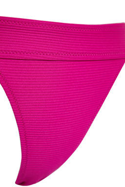 TRENDYOLMILLA K?rm?z? Dokulu High Leg Regular Core Bikini Alt? TBESS21BA0016 фото 19