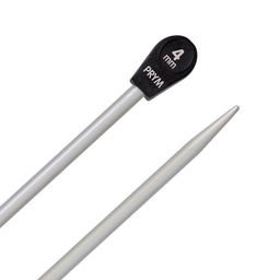 Спицы PRYM 191465 прямые алюминий d 4.0 мм 35 см 2 шт с наконечниками фото 4
