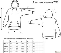 Толстовка с начёсом Mattiel