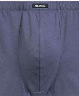 ATLANTIC 3MH-218 Трусы шорты Small Print - набор 3 шт. кобальт + деним + темно-голубой  фото 5