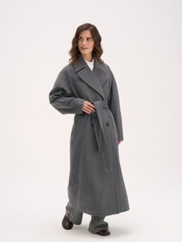 Пальто демисезонное "Графит" женское