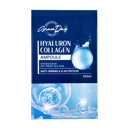 Ампульная сыворотка с гиалуроновой кислотой и коллагеном (Hyaluronate & Collagen Ampoule) Grace Day, Корея, 250 мл Акция