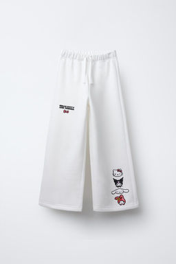 HELLO KITTY AND FRIENDS  SANRIO WIDE LEG TROUSERS - Zara фото 2