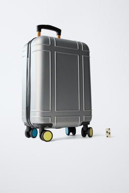 MALETA DE VIAJE MULTICOLOR / Gris - Zara фото 6