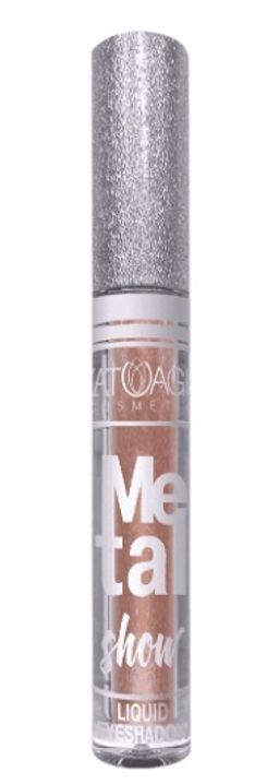Latuage Тени для век жидкие "Metal show" №713 медно золотой