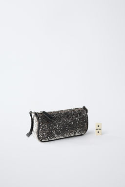 SEQUIN SHOULDER BAG - Zara фото 6