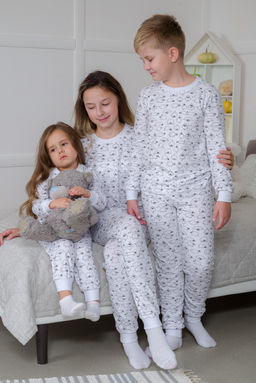 Пижама детская из кулирки пенье на манжетах Дрёма овечки - Амадэль фото 30