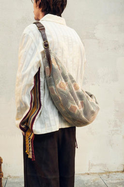 LIMITED EDITION FABRIC SHOULDER BAG