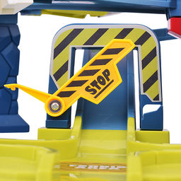 Паркинг-Трек "Городская эстакада с динозаврами" в коробке