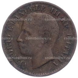 Монета 1 чентезимо 1905 года Италия