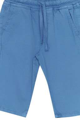 Bej Erkek Cocuk Beli Lastikli ve Baglamal? Dokuma Capri/Sort TKDSS24SR00001 - Trendyolmilla фото 15