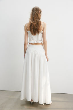 Maxifalda con lazada decorativa - H&m фото 3