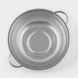 Дуршлаг Доляна «Марко», d=25.5 см, две ручки, нержавеющая сталь