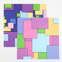 Бумага для скрапбукинга «Яркая геометрия», 12 листов, 30.5×30.5 см, 180 г/м²