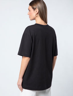 Футболка овер-сайз из премиального хлопка