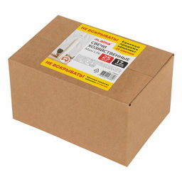 Свечи хозяйственные Maxi Life, до 6 часов, КОМПЛЕКТ 25 шт., H=170 мм, D=21 мм, в коробке, LAIMA