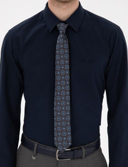 Lacivert Slim Fit Uzun Kollu Basic G_mlek - Pierre cardin фото 5