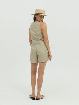 Шорты ЛЕН с ХЛОПКОМ