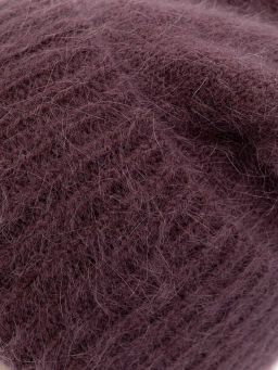 Шапка жен. пух норки+шелк+нейл LB-BR55032 plum - Labbra фото 2