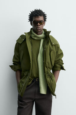 TECHNICAL PARKA WITH DETACHABLE WAISTCOAT - Zara фото 13