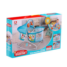 Музыкальная люлька для новорожденных, цвет голубой - Simaland фото 13