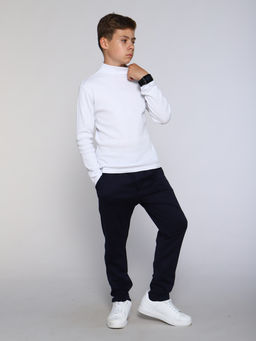 Ладошки / Водолазка Лапша белый  фото 6