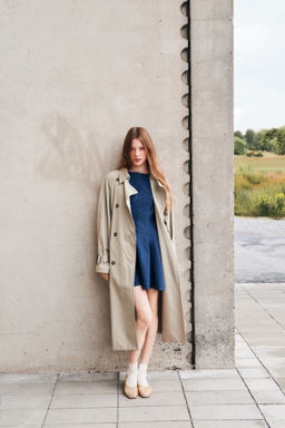 Vestido denim con falda acampanada - H&m фото 6